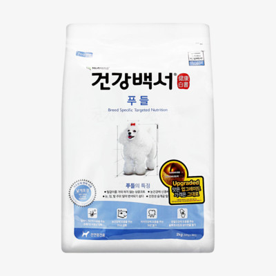 뉴트리나 건강백서 푸들 2kg