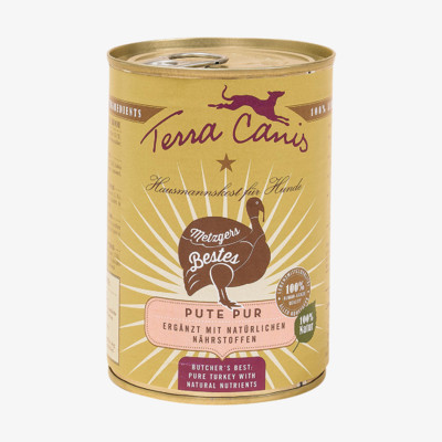 테라카니스 퓨어미트 칠면조 캔 400g
