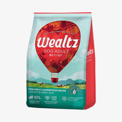 웰츠 독 어덜트 2.1kg