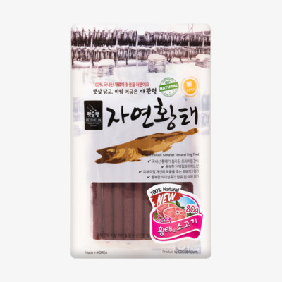 펫슐랭 대관령 자연황태 황태&소고기 80g