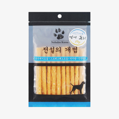 전설의개껌 연어돈피 10개입