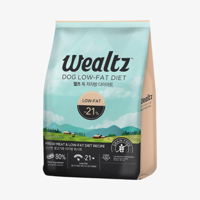 웰츠 독 저지방 다이어트 2.1kg