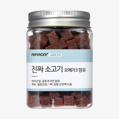 페페로니 진짜 오메가3 소고기 180g