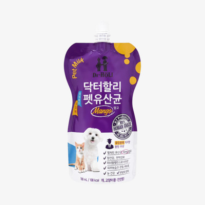 닥터할리 펫 밀크 유산균 180ml
