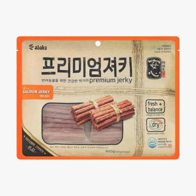 아스쿠 프리미엄 연어 저키 800g