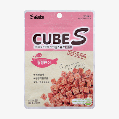 아스쿠 맘스큐브 연어 60g