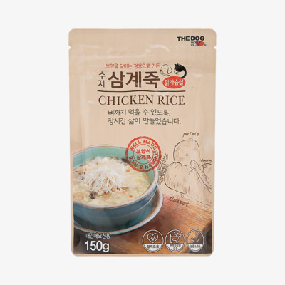 더독 수제 삼계죽 150g