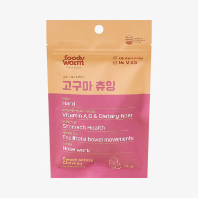 푸디웜 고구마 츄잉 50g