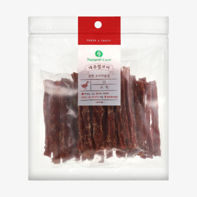 네츄럴코어 오리가슴살 스틱 400g
