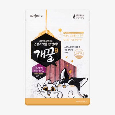 개꿀 소고기 저키 70g