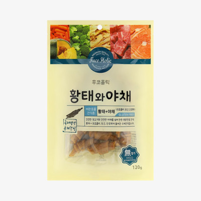 후코홀릭 황태와 야채 120g