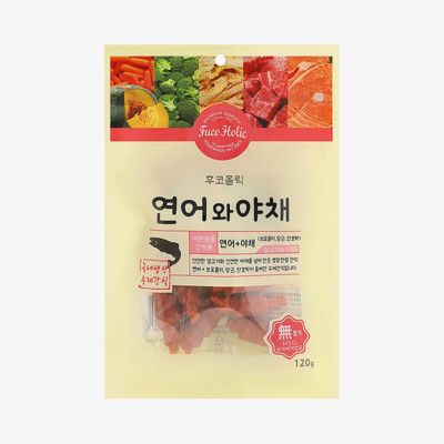 후코홀릭 연어와 야채 120g
