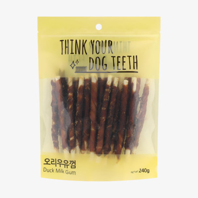 THINK YOUR DOG TEETH 오리우유껌스틱 24개입