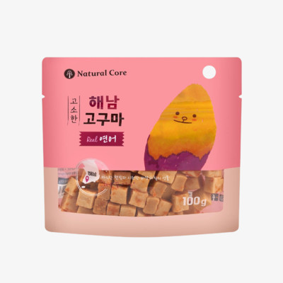 네츄럴코어 고소한 해남고구마 연어 100g