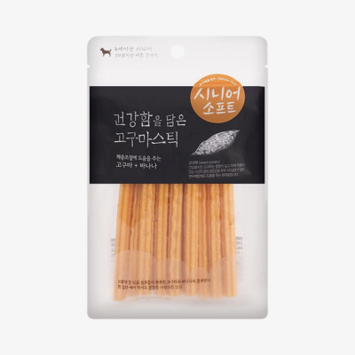퍼피아이 시니어 소프트 건강함을 담은 고구마 스틱 100g