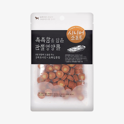 퍼피아이 시니어 소프트 촉촉함을 담은 관절영양롤 100g