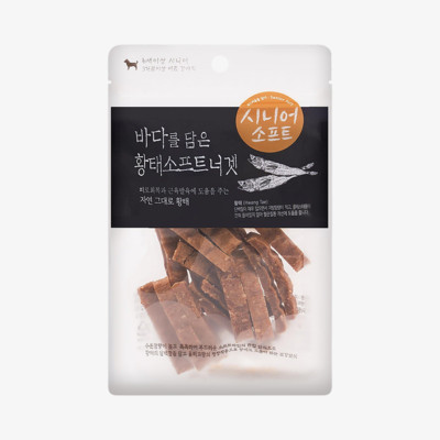 퍼피아이 시니어 소프트 바다를 담은 황태소프트너겟 80g