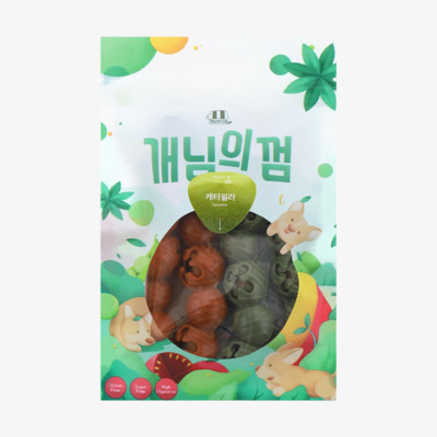 개님의 껌 캐터필러 4개입