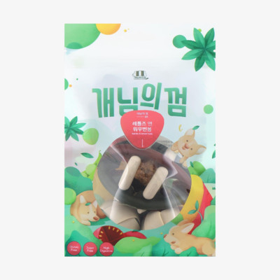 개님의껌 워우번볼 6개입