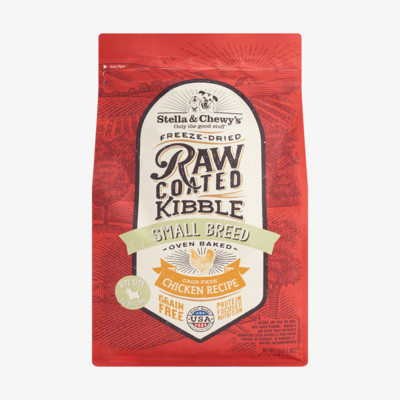 스텔라앤츄이스 로우 코티드 키블 스몰 브리드 케이지 프리 치킨 1.6kg