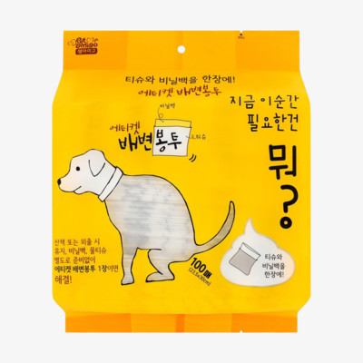 펫아미고 에티켓 배변봉투 100매
