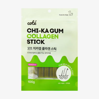 꼬뜨 치카껌 콜라겐 스틱 100g