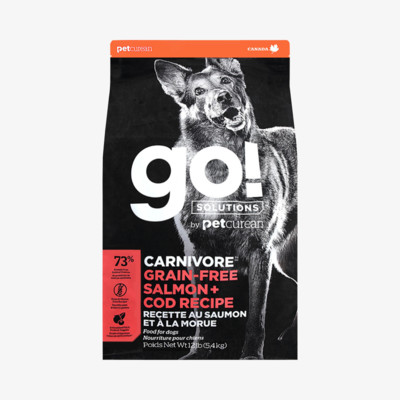 go! 솔루션 카니보 그레인프리 연어&대구 레시피 5.4kg