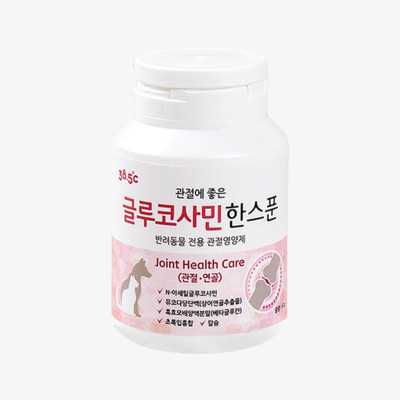 38.5℃ 관절에 좋은 글루코사민 한스푼 60g
