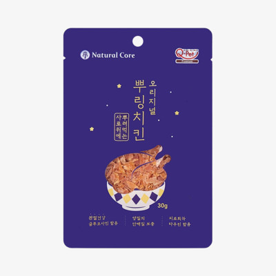 네츄럴코어 뿌링치킨 오리지널 30g
