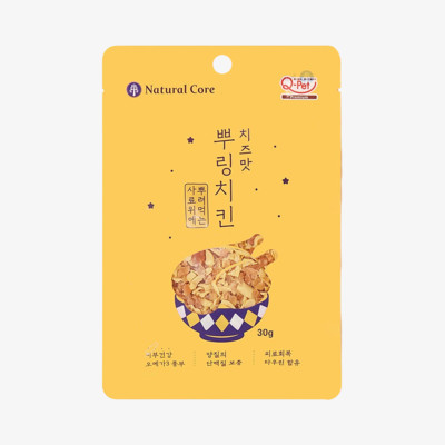 네츄럴코어 뿌링치킨 치즈 30g