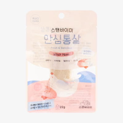 스탠바이미 안심통살 닭안심과 크릴새우 22g