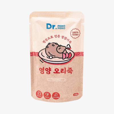 닥터 페로페로 영양 오리죽 120g