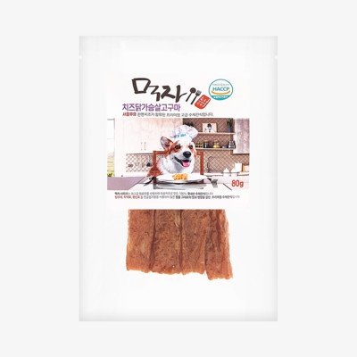 먹자 치즈닭가슴살고구마 스틱 80g