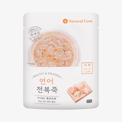 네츄럴코어 연어 전복죽 50g