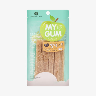 네츄럴코어 쫄깃 황태 껌 80g
