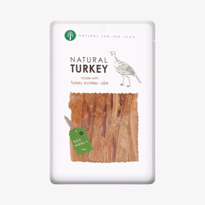 네츄럴코어 칠면조 힘줄 터키츄 S 70g