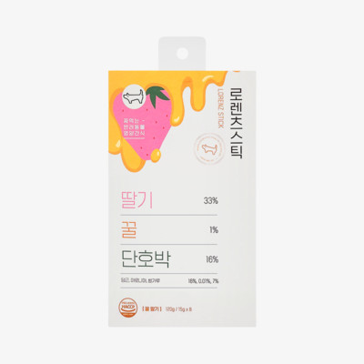 로렌츠 스틱 꿀딸기 8개입