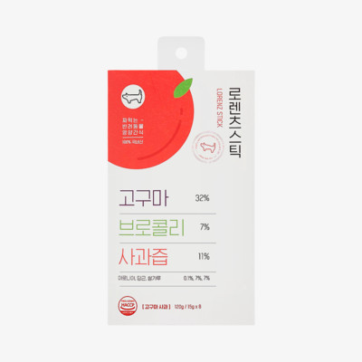 로렌츠 스틱 고구마사과 8개입