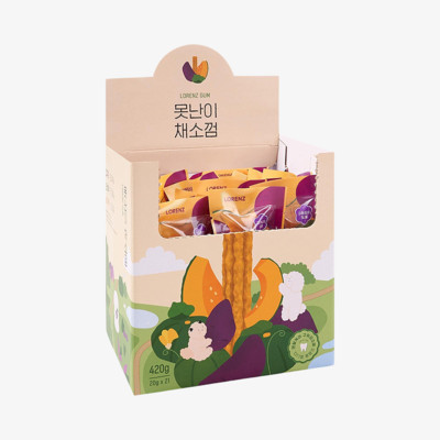 로렌츠 못난이 채소껌 21개입