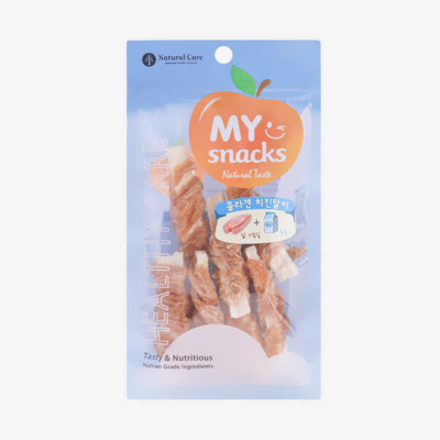 네츄럴코어 콜라겐 치킨말이 닭가슴살&우유 53g