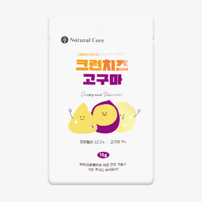 네츄럴코어 크런치즈 고구마 15g
