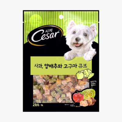 시저 사과 양배추와 고구마 큐브 280g
