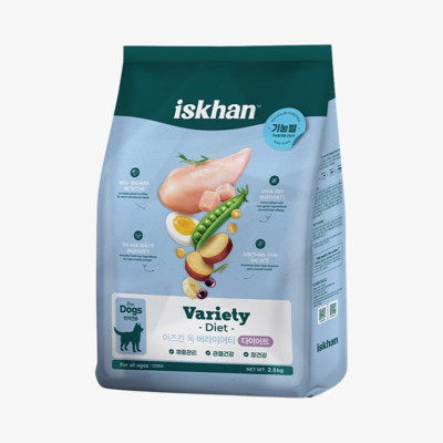 이즈칸 독 버라이어티 다이어트 2.5kg