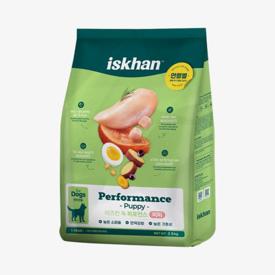 이즈칸 독 퍼포먼스 퍼피 2.5kg