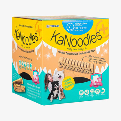 카누들 잇몸플러스 덴탈껌 XL 대형견용 20개입