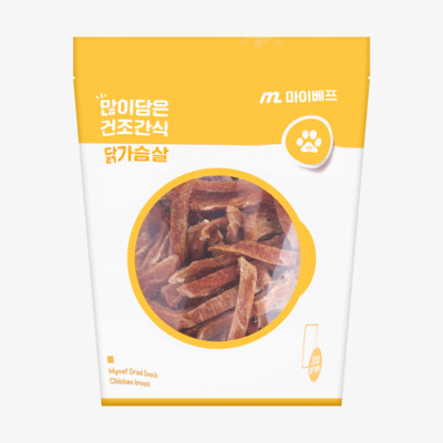 마이베프 많이담은 건조간식 닭가슴살 300g