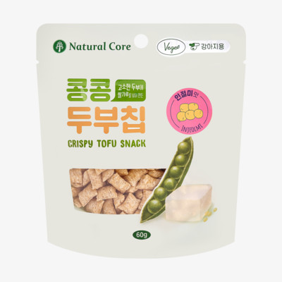 네츄럴코어 콩콩 두부칩 인절미 60g