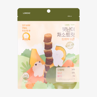 로렌츠 못난이 채소 트릿 단호박 당근 60g