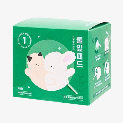 로렌츠 귀세정 풀잎패드 40매