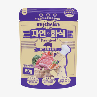 마이베프 마이슐랭 자연화식 돼지고기&관절 80g